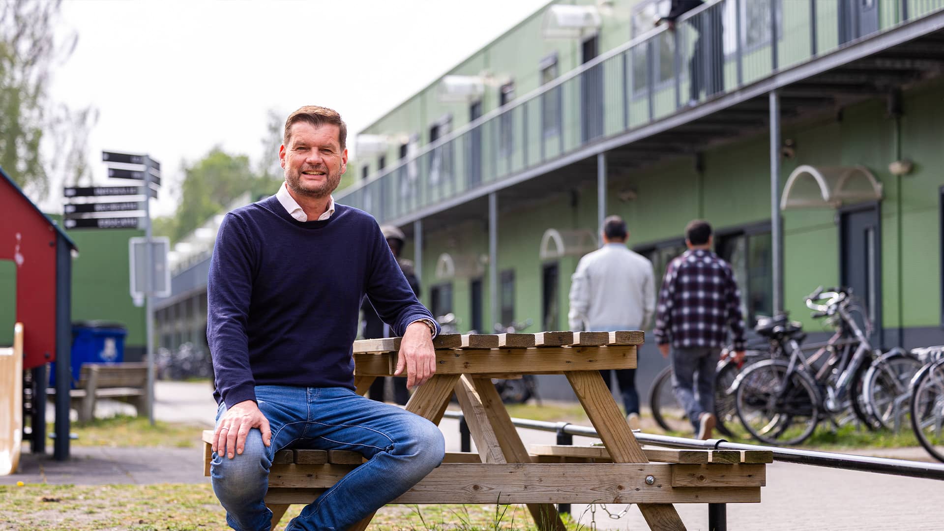 Sander van Meer, manager Bewonerslogistiek