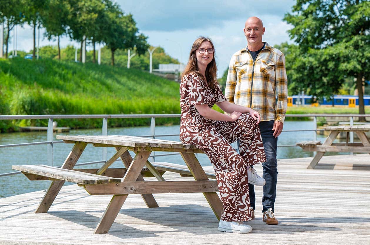 Mandy Grootveld en Egbert Algra, team Verlengingen Zwolle