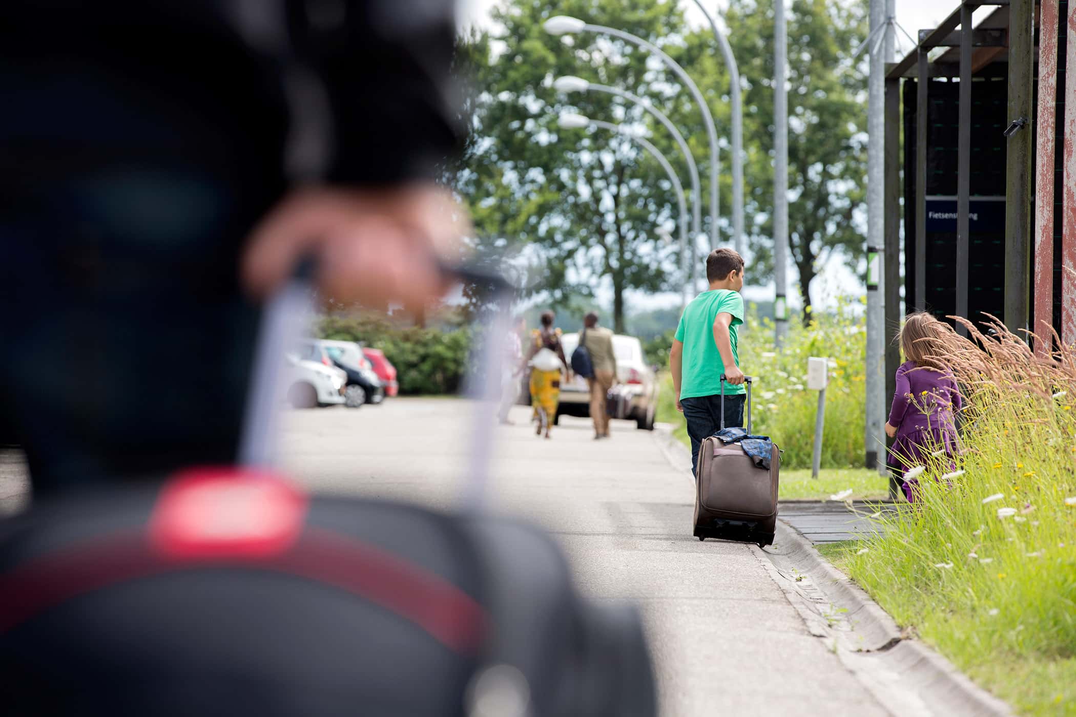 arriveren op locatie